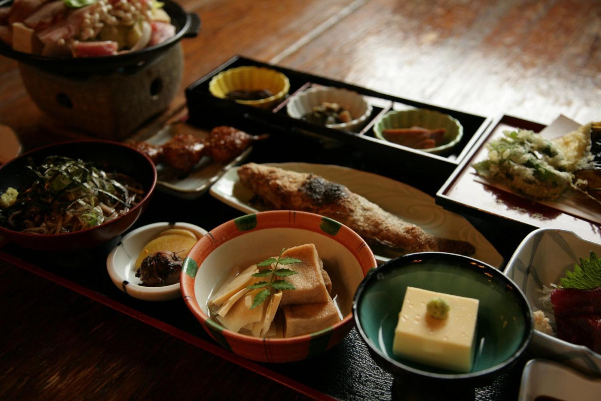 Magome Chaya Hotel Nakatsugawa Bagian luar foto
