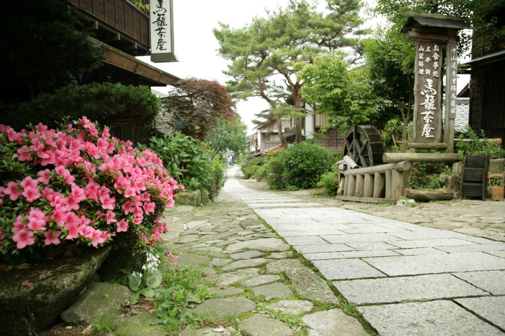 Magome Chaya Hotel Nakatsugawa Bagian luar foto